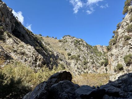 Foto de Andreas Turri a lo largo del recorrido
