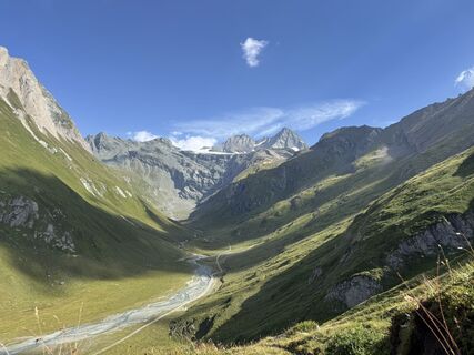 Photo de Daniela Töpfer le long du parcours
