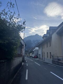 Photo de Christoph Eymannsberger le long du parcours