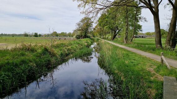 Foto von Gerrit van der Linde entlang der Tour