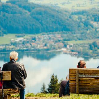 Aussichtsbänkle am Alpseeblick