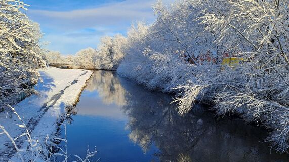 Zdjęcie z Friedrich Rebenstorf wzdłuż trasy