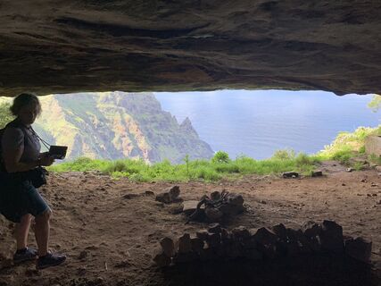 Photo de Stephan Kaupert le long du parcours