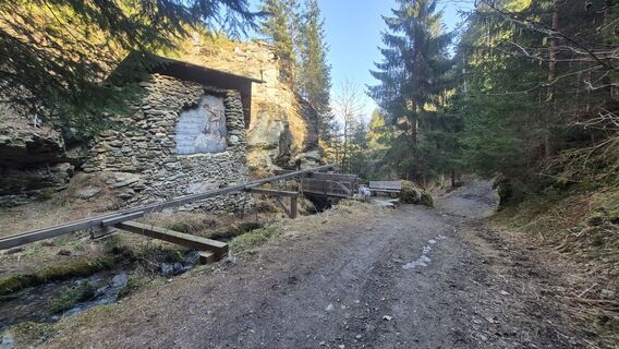 Foto von Karin Preghenella entlang der Tour