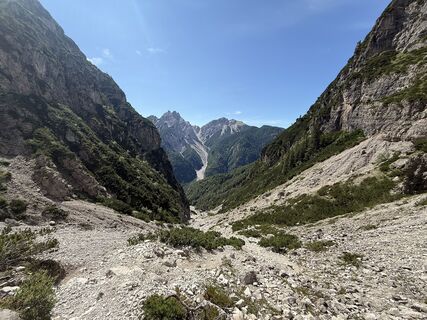 Foto de Henk Dijkstra a lo largo del recorrido