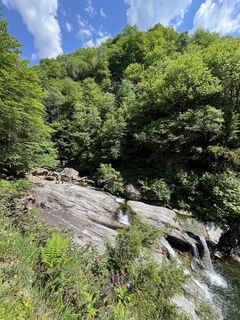 Foto von Aurelian Böhler entlang der Tour