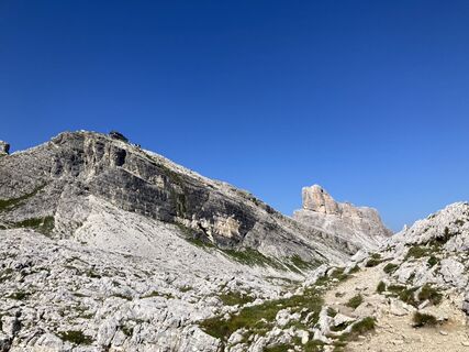 Foto von Marilena Locatelli entlang der Tour