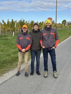 Foto de Andreas Ohrfandl a lo largo del recorrido