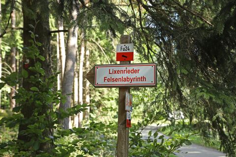 Wanderweg Ausschilderung