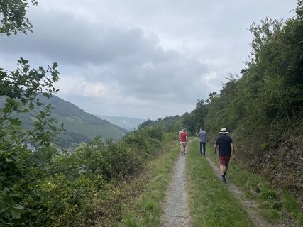 Foto von Claus Hechler entlang der Tour