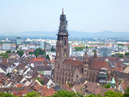 Blick vom Kanonenplatz auf Freiburg