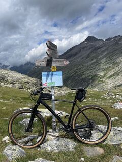 Foto von Eric Grochau entlang der Tour