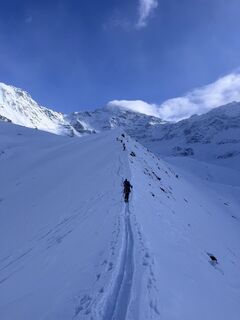 Photo de Christian Raab le long du parcours