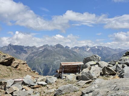 Photo de Gudrun Lippert le long du parcours