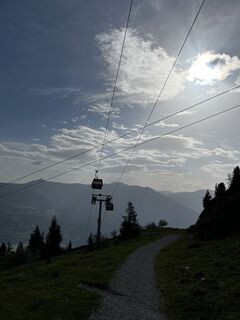 Photo de Irina Franke le long du parcours