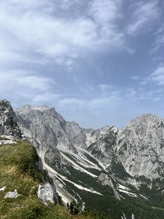 Foto de Eva Železnikar a lo largo del recorrido