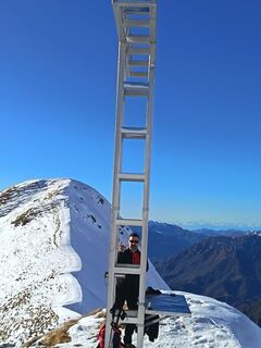 Foto von Gabriele Ravasi entlang der Tour