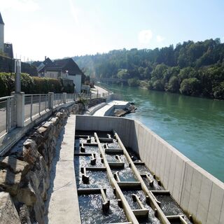 Fischtreppe Draukraftwerk Lavamünd