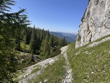 Foto von Elke Preßl entlang der Tour