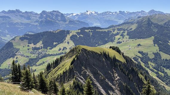 Photo de Boris Schickedanz le long du parcours