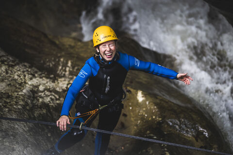 Canyoning und Rafting im AllgäuMAP-erlebnis.de