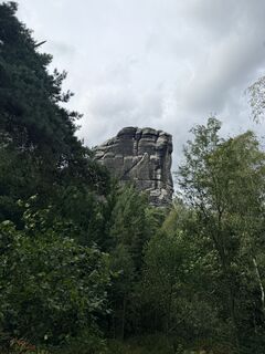 Foto von Paul entlang der Tour