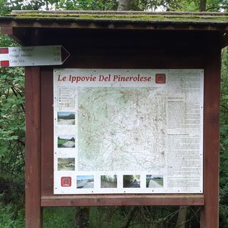 Informationsschild der Tour