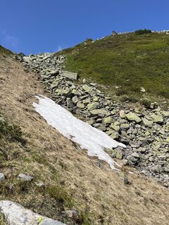 Photo de Karin Vrabel le long du parcours