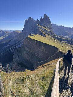 Foto von Francois Lasnier entlang der Tour