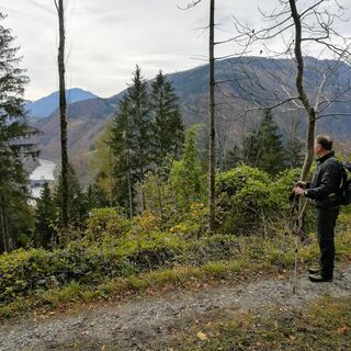 Wanderweg zur Rotmäuer mit Blick nach Weyer/Kastenreith