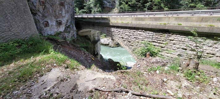 Foto von Helmut Neuhold entlang der Tour