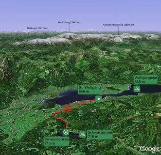 google 3d Wanderkarte