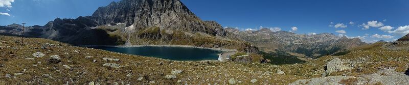 Zdjęcie z Maurizio Dell'acqua wzdłuż trasy