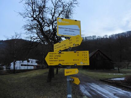 Aggsbach-Dorf - Gansbach - Dunkelstein - Hafnerbach - Prinzersdorf