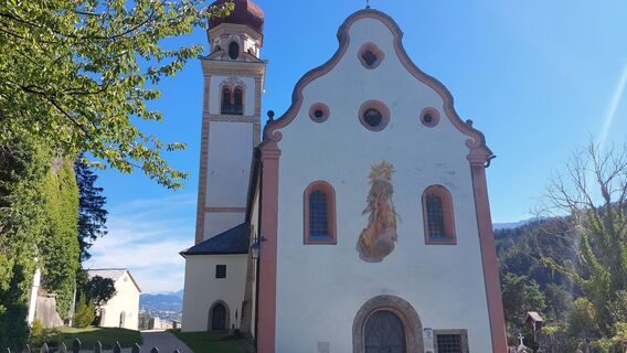 Zdjęcie z Daniel Raffl wzdłuż trasy