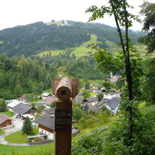 Blickpunkt Burghügel Wagrain 900m