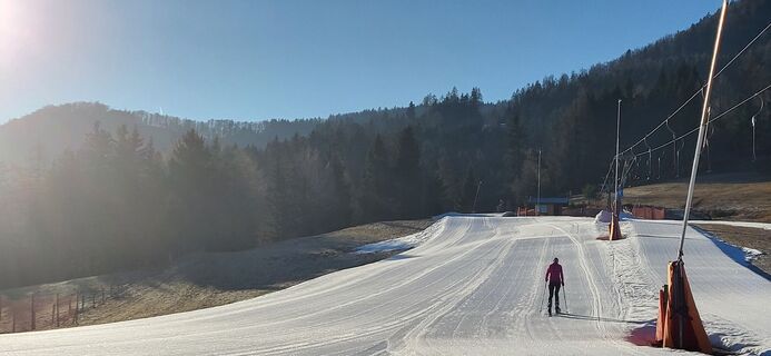 Fotografia z Dejan Vončina na trase