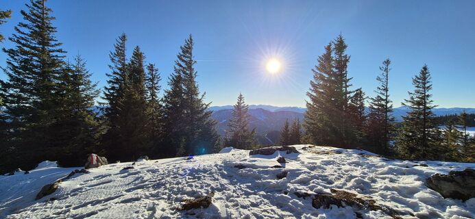 Foto von Peter Strohmayer entlang der Tour