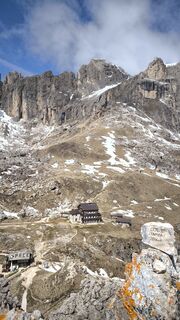 Foto de Mirko Stefani a lo largo del recorrido