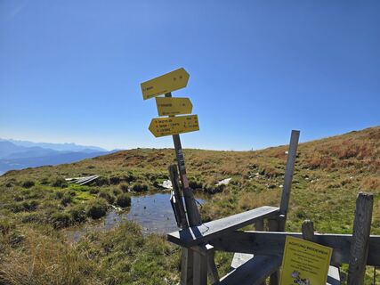 Foto von Monika Rohrer entlang der Tour