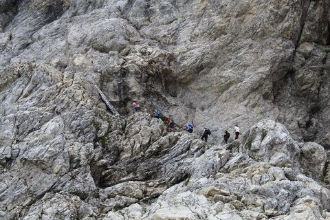 Klettersteig Porze