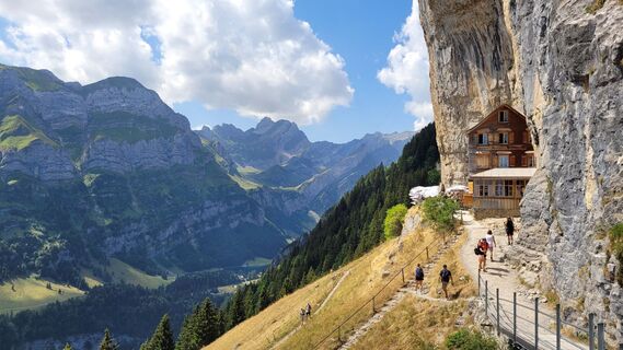 Foto von Max Gisler entlang der Tour