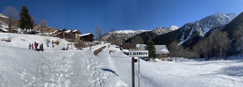 Photo de Toni Lerda le long du parcours