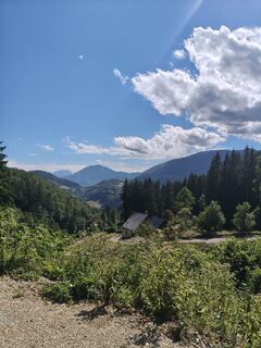Foto von Hofer Stefanie entlang der Tour