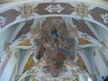 Fresko in der Wallfahrtskirche