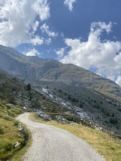 Photo de Mattijs Frank le long du parcours