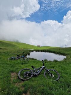 Foto von Cristian Mario Rota entlang der Tour