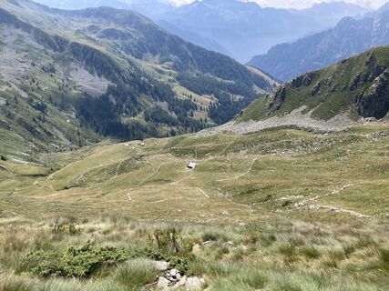 Foto von Marilena Locatelli entlang der Tour
