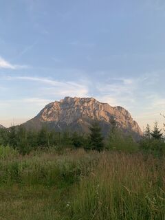 Foto von Elisabeth Wiesmayr entlang der Tour