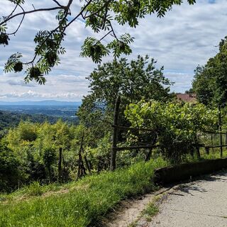 Panorama von oberhalb von Muriaglio